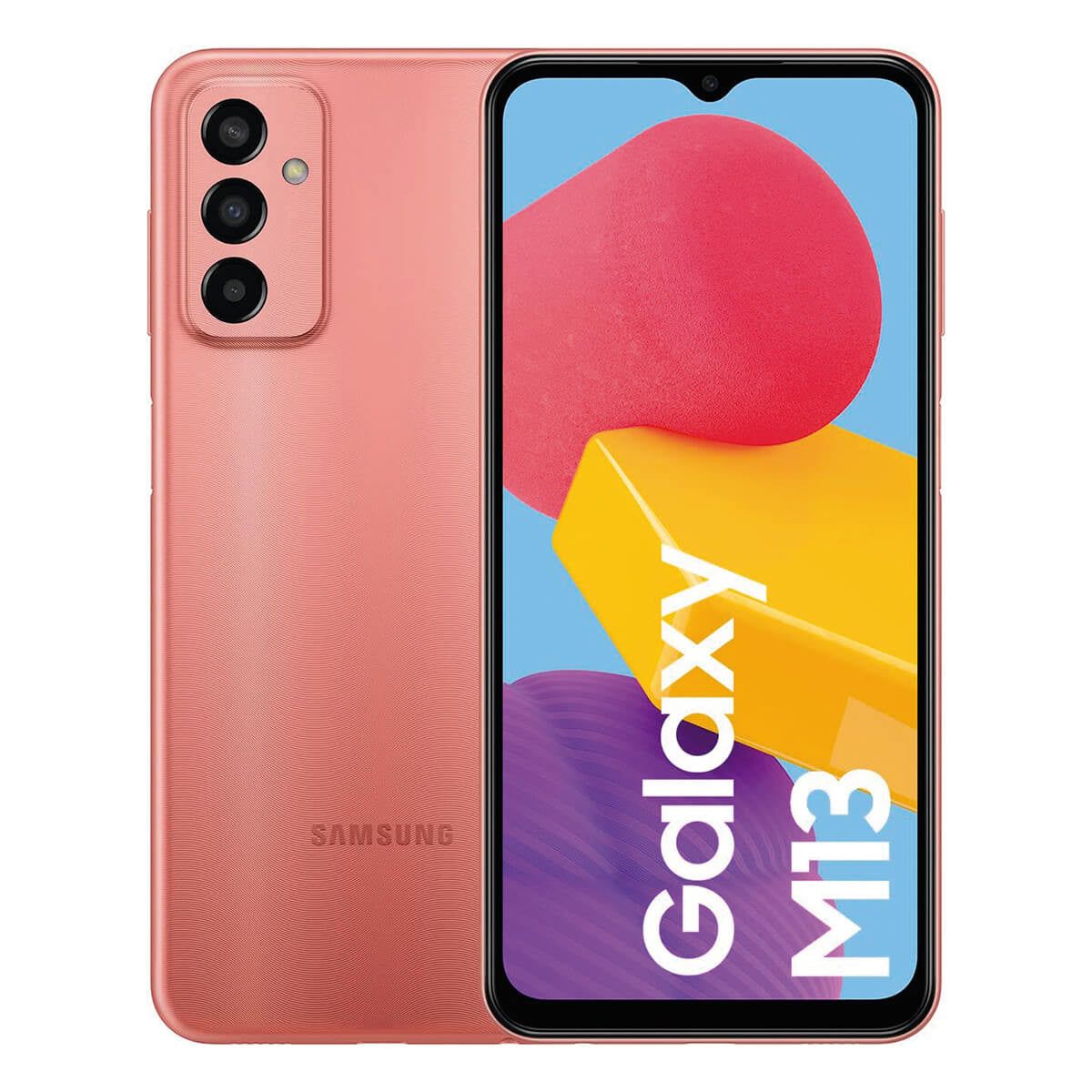 Samsung Galaxy M13 4G 4GB/64GB Naranja (Orange Copper) Dual SIM M135F Smartphone | Samsung