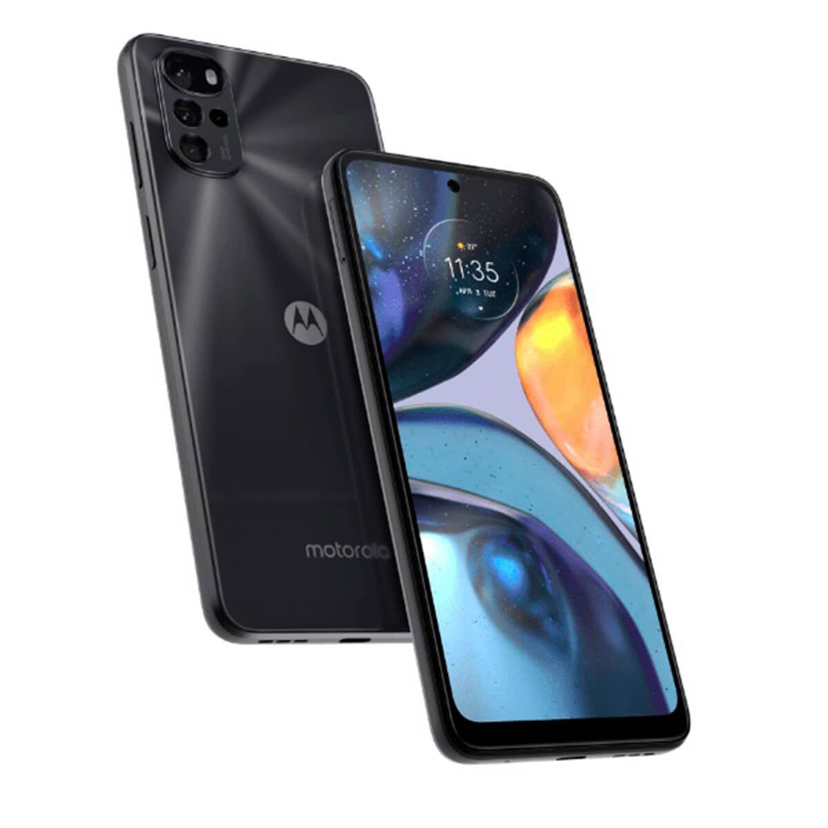 Motorola Moto G22 4GB/64GB Negro (Cosmic Black) Dual SIM XT2231-2 Smartphone | Motorola