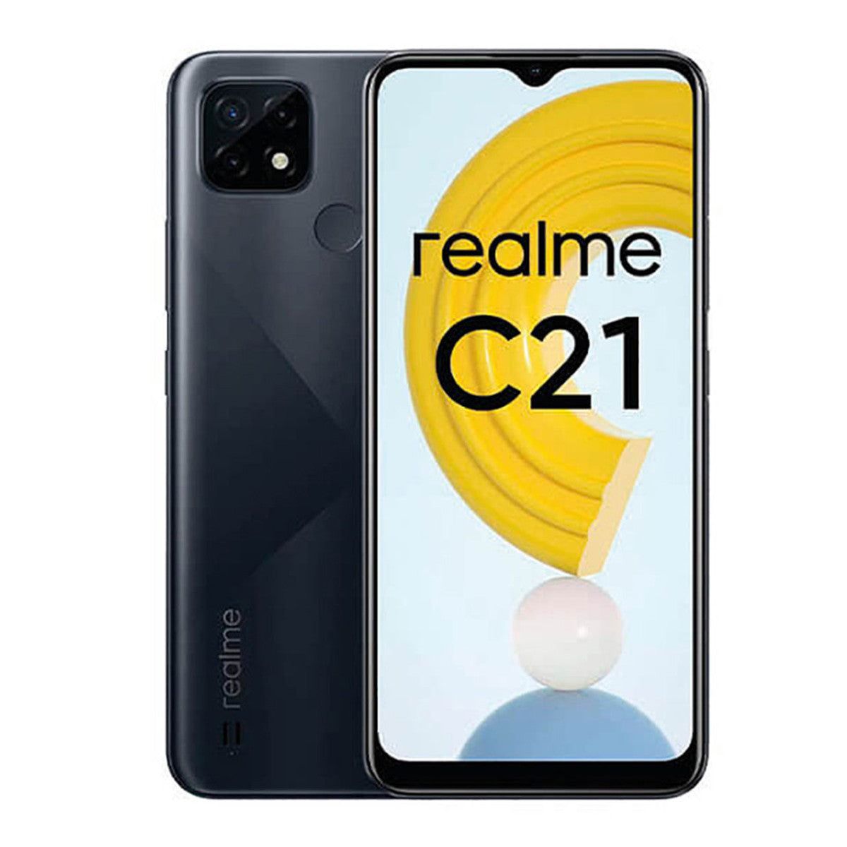 Realme C21 4GB/64GB Negro (Cross Black) Dual SIM RMX3201 Smartphone | Realme