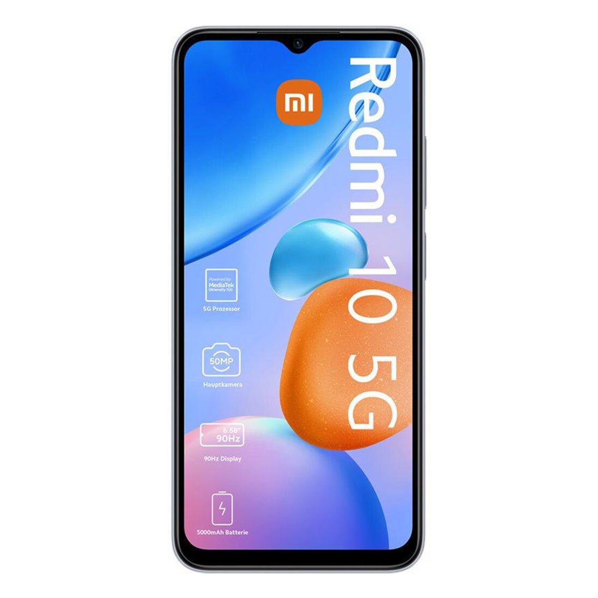 Xiaomi Redmi 10 5G 4GB/64GB Plata (Chrome Silver) Dual SIM 22041219G Smartphone | Xiaomi
