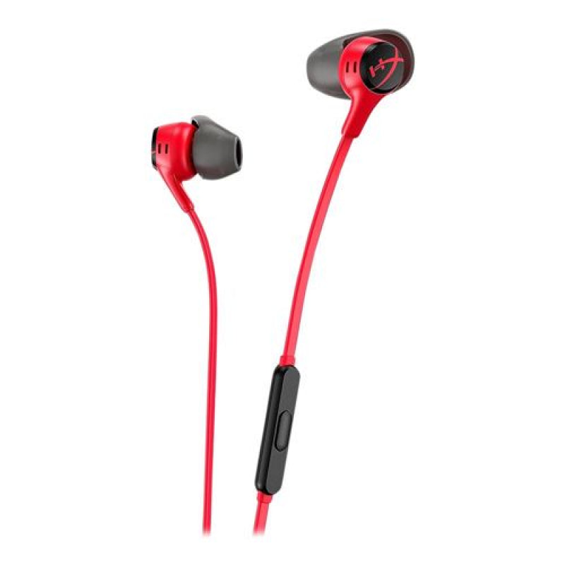 HyperX Earbuds II - Auriculares Gaming Intraurales con Micrófono Rojos Todos los auriculares | HYPERX