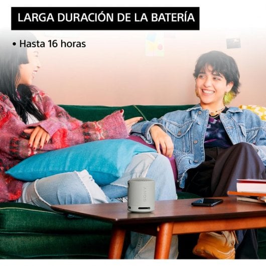 Sony SRS-XB100 - Altavoz PortƔtil Bluetooth Gris Claro Altavoces | SONY