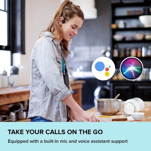 Creative Outlier Free Mini - Auriculares Sem Fios Bluetooth de Condução Óssea Pretos