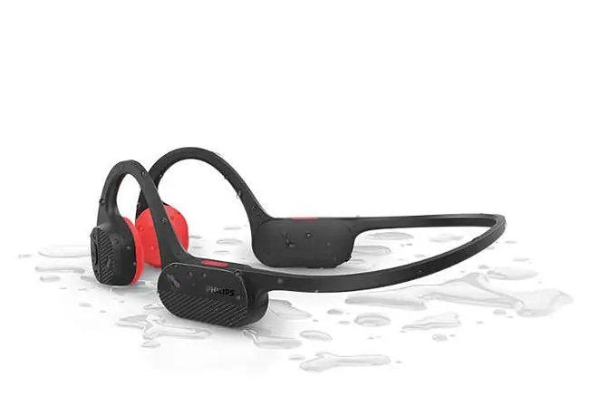 Philips TAA5608BK/00 - Auriculares Bluetooth de Conducción Ósea