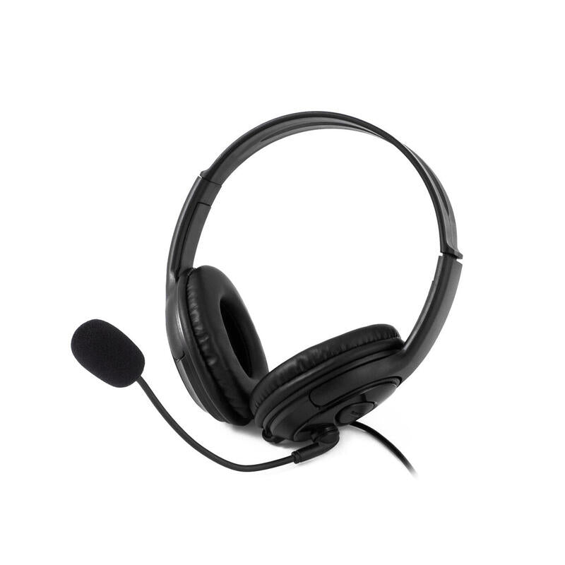 Coolbox Coolchat U1 - Auriculares Usb + Microfono Negro Todos los auriculares | COOLBOX