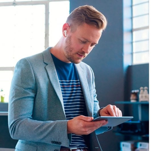 Celly Mini1 - White Wireless Earphones