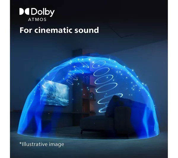 Tv Philips 50" 50PUS7009/12 LED, Smart TV, 4K Ultra HD, Dolby Atmos, Titan OS