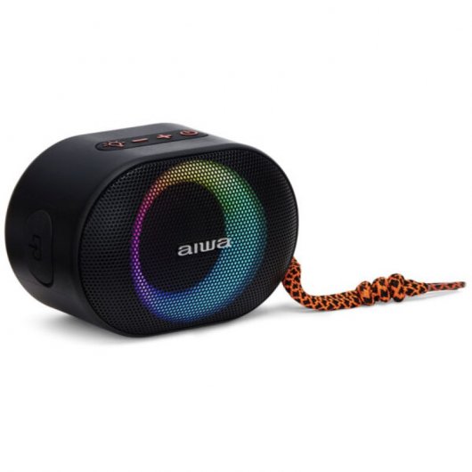 Aiwa BST-330BK - Altavoz Portátil Bluetooth 10W Negro Altavoces | AIWA