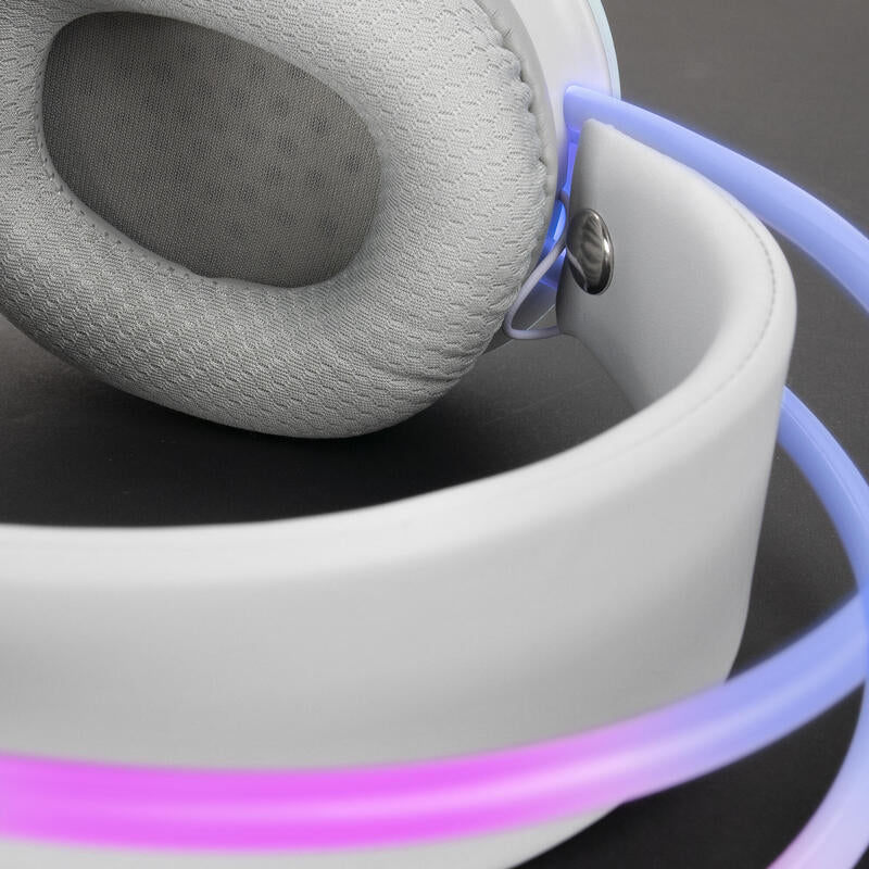 Mars Gaming MH-GLOW - Auriculares Gaming 360º Chroma RGB Blanco Todos los auriculares | MARS GAMING