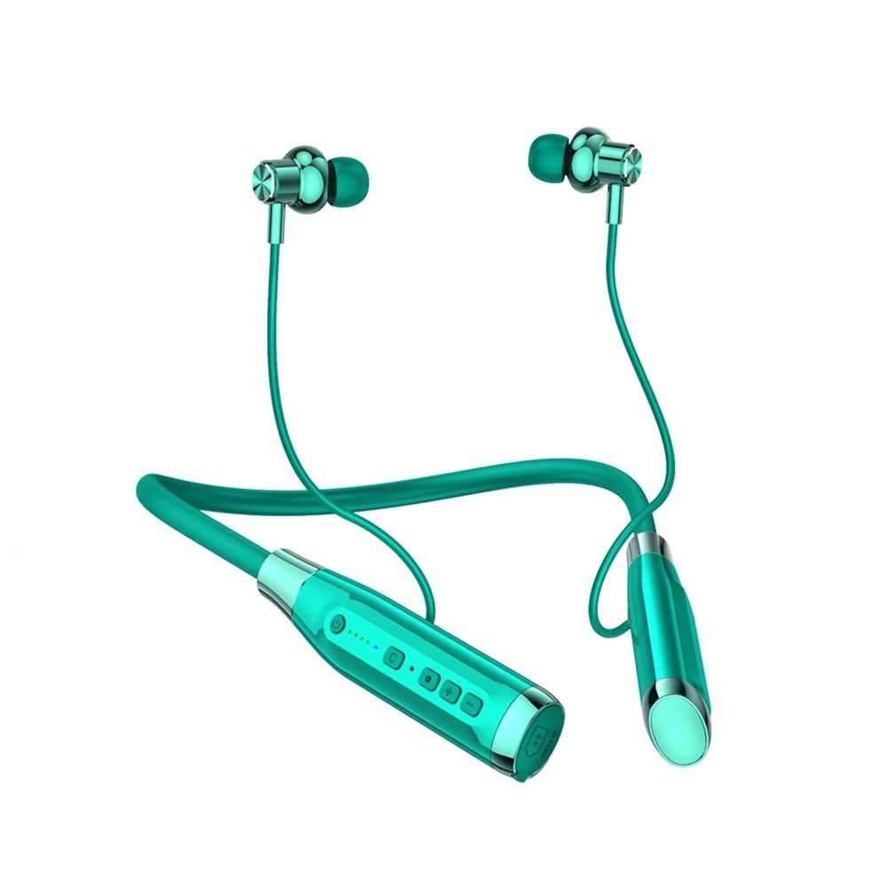 A12 Magnetic Bluetooth Earbuds with Neckband | Hifi Media Store