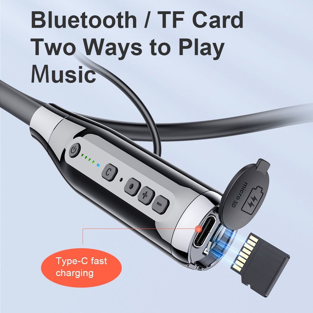 A12 Magnetic Bluetooth Earbuds with Neckband | Hifi Media Store