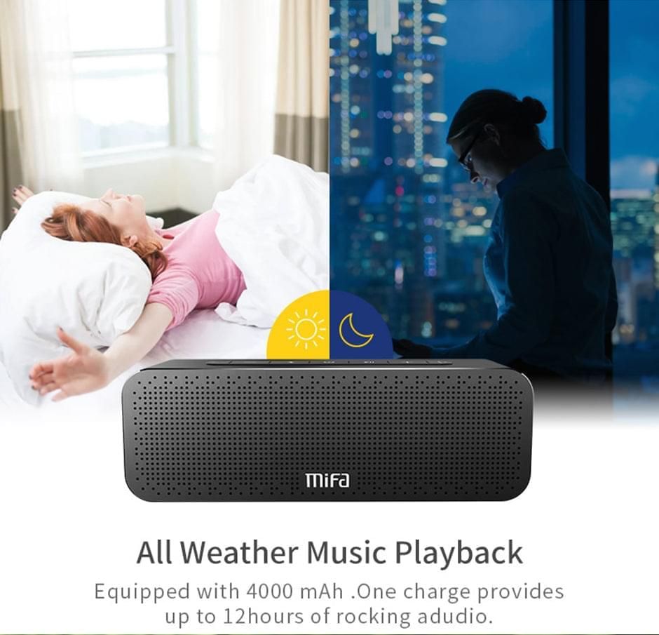 A20 Portable Bluetooth Speaker with Microphone | Hifi Media Store