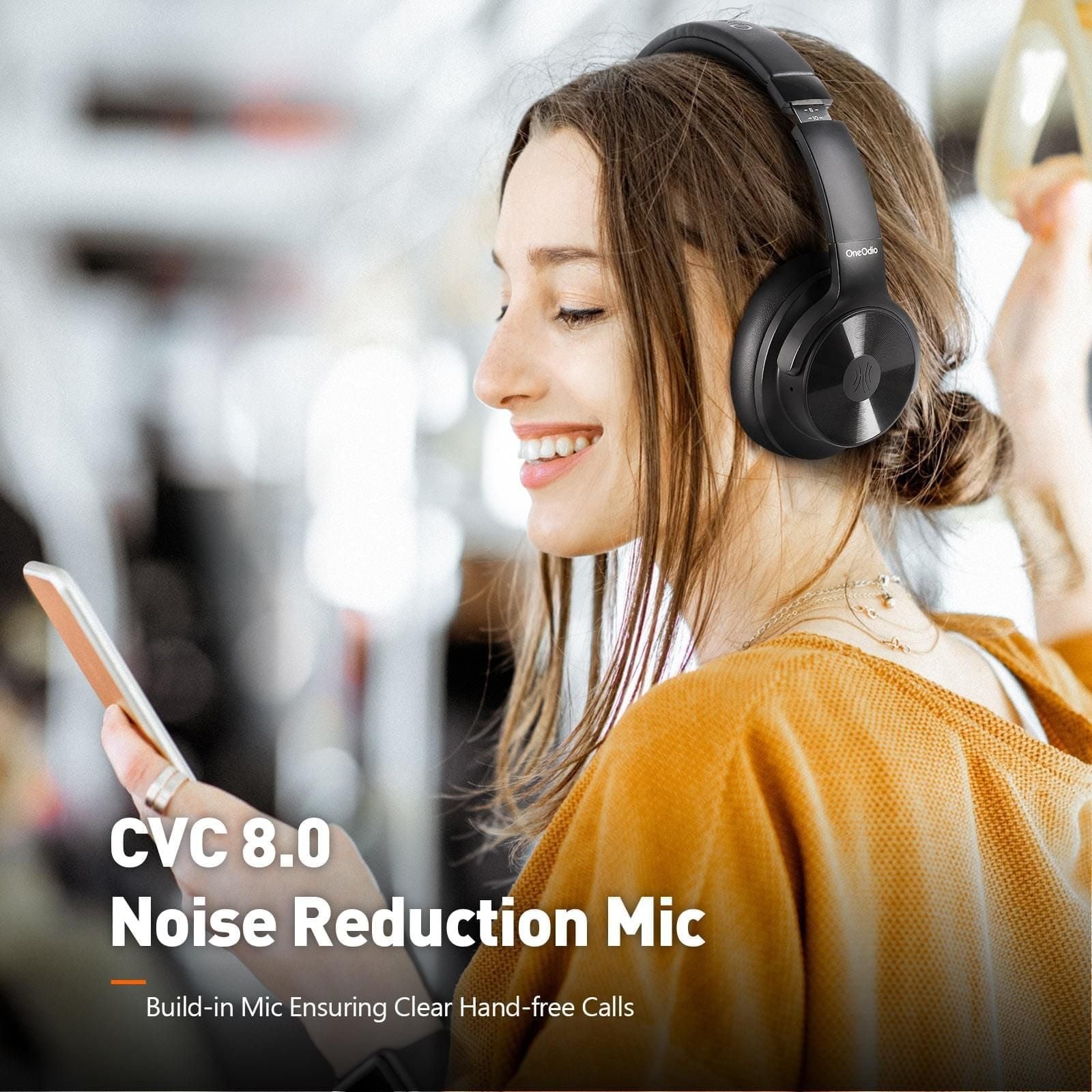A30 Wireless Headphones With CVC 8.0 Noise Reduction and Active Noise Cancelling | Hifi Media Store