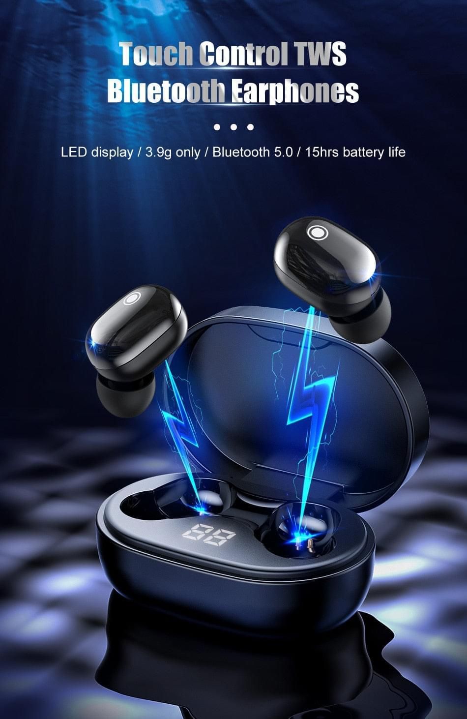 A6S PLUS TWS Earbuds | Hifi Media Store
