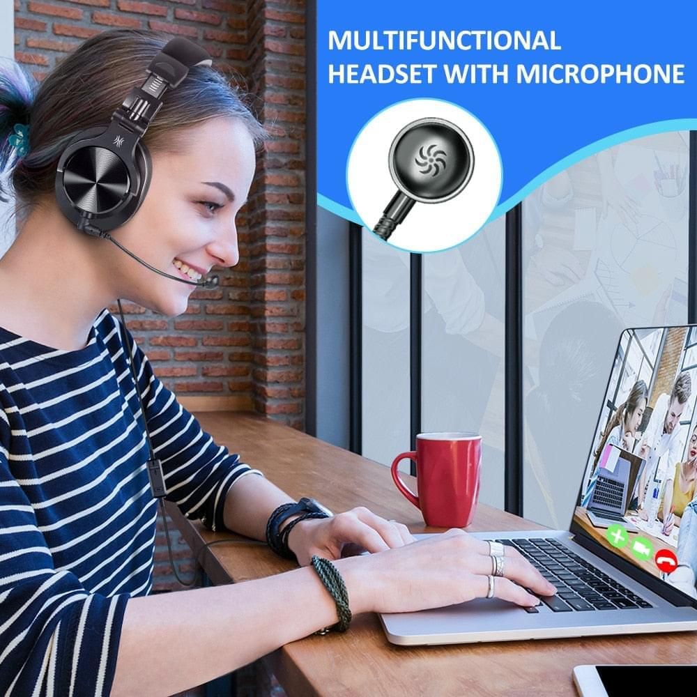 A71D Computer Gaming Headset With Detachable Microphone | Hifi Media Store