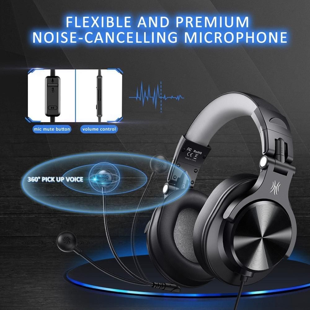 A71D Computer Gaming Headset With Detachable Microphone | Hifi Media Store