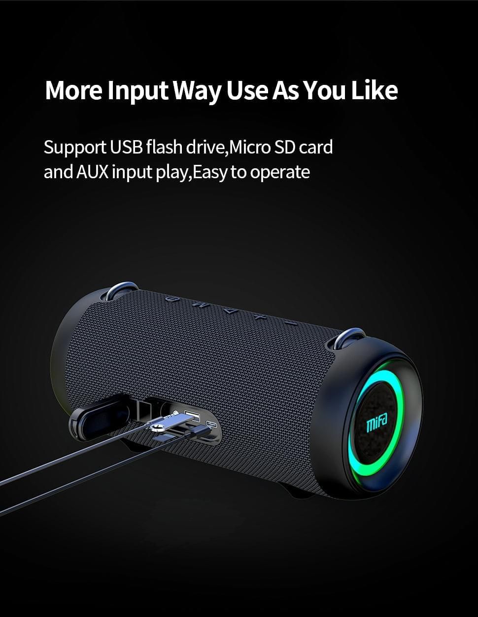 A90 Bluetooth Speaker 60W with Class D | Hifi Media Store