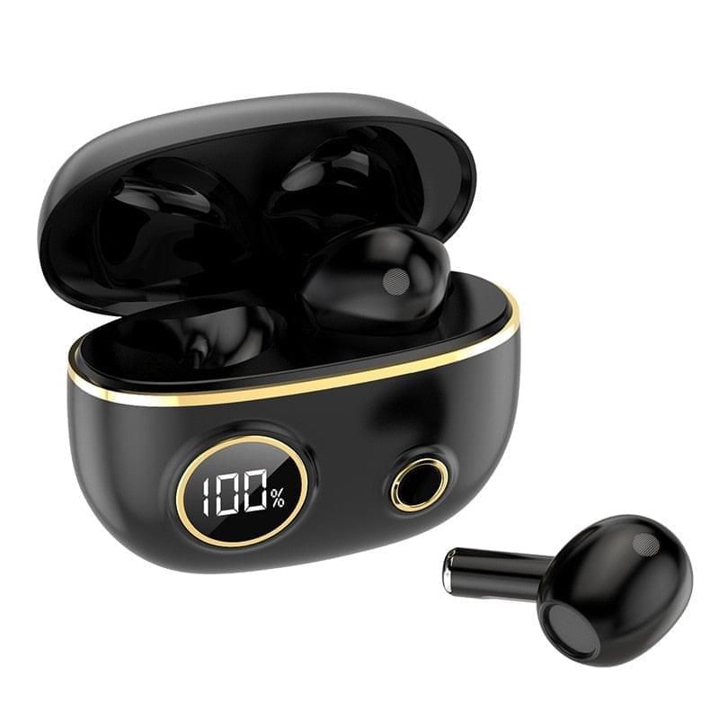 APRO8 Earbuds TWS with Mic and Power Display on Case Black Global | Hifi Media Store