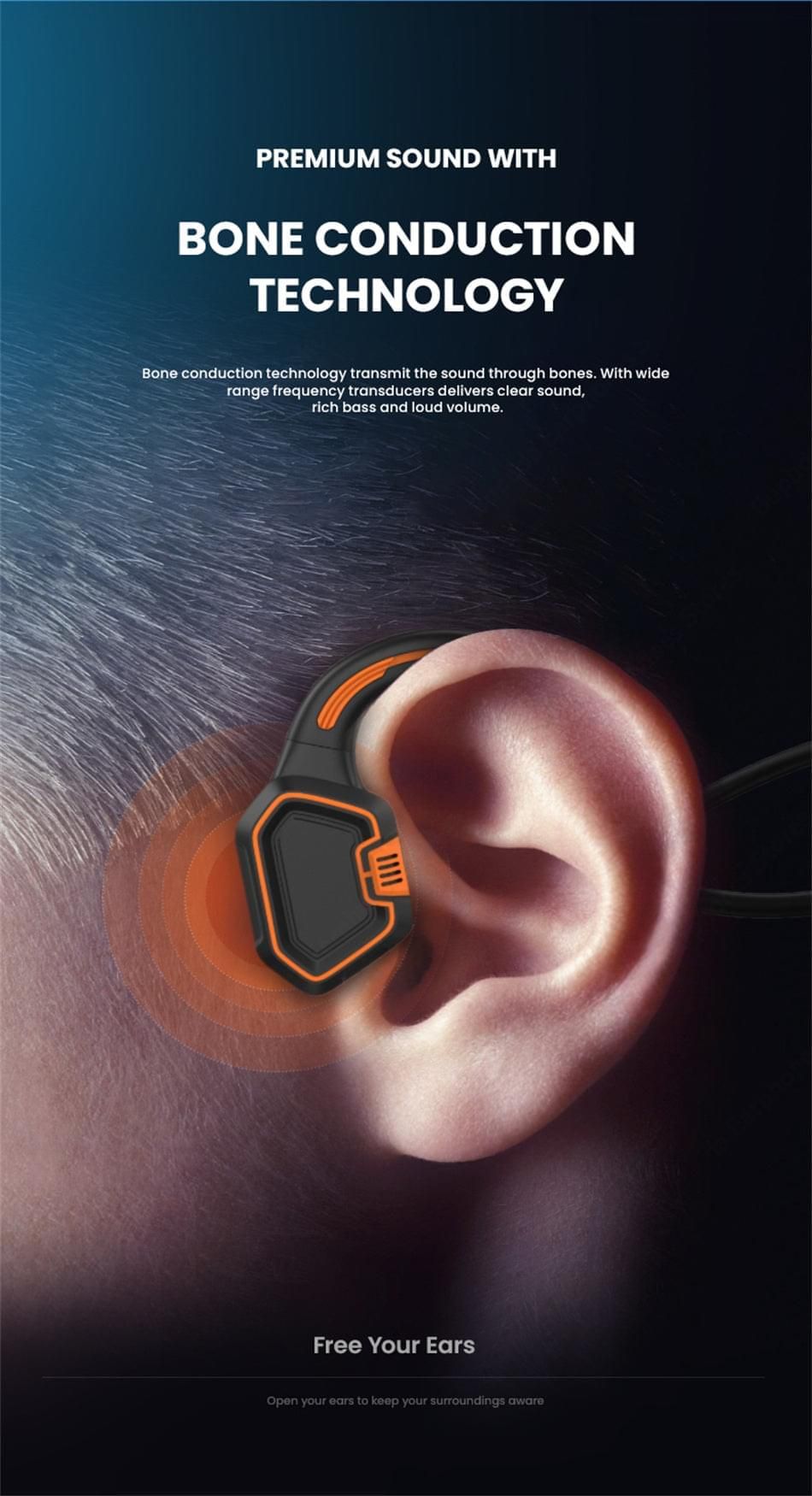 AS9 Auriculares de conducción ósea | Hifi Media Store