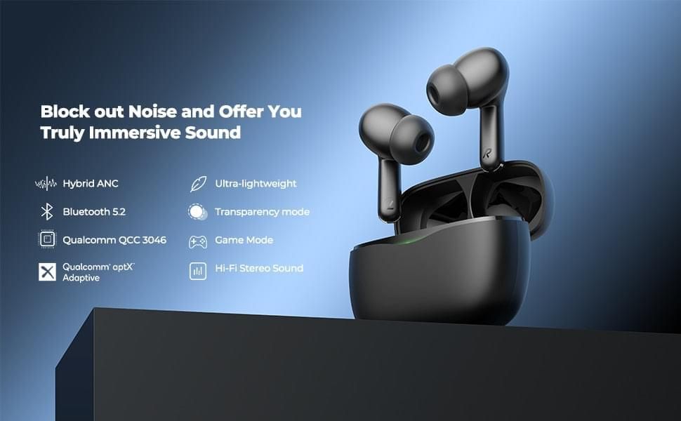 Air3 Pro TWS Earbuds With Hybrid ANC Noise Cancelling | Hifi Media Store