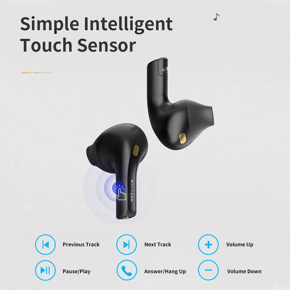 Airtoms Pro Auriculares Bluetooth con cancelación de ruido ENC | Hifi Media Store