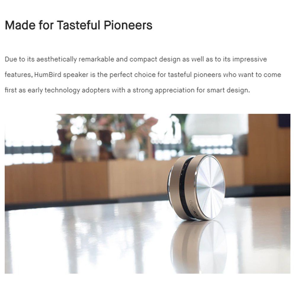 Altavoz Humbird Inalámbrico de Conducción Ósea | Hifi Media Store