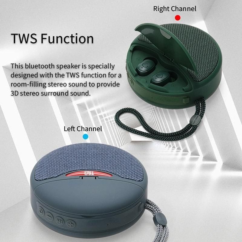 Altavoz Portátil 2 en 1 con Auriculares | Hifi Media Store