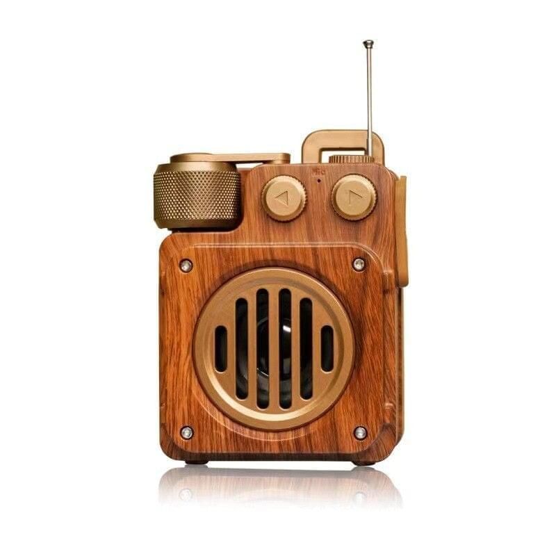 American Retro Wireless Speaker Model A6 Gold | Hifi Media Store