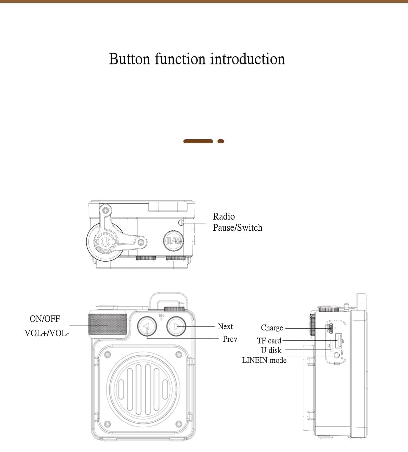 American Retro Wireless Speaker Model A6 | Hifi Media Store