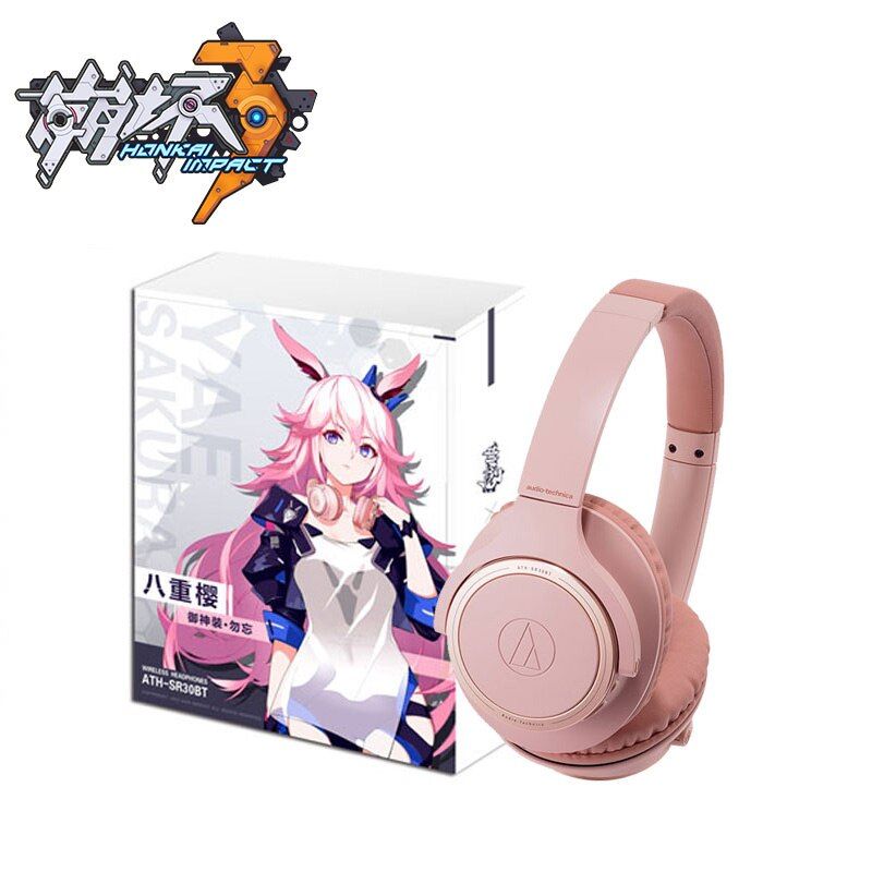 Audio-Technica ATH-SR30BT Bluetooth Headphone Linkage pink | Hifi Media Store