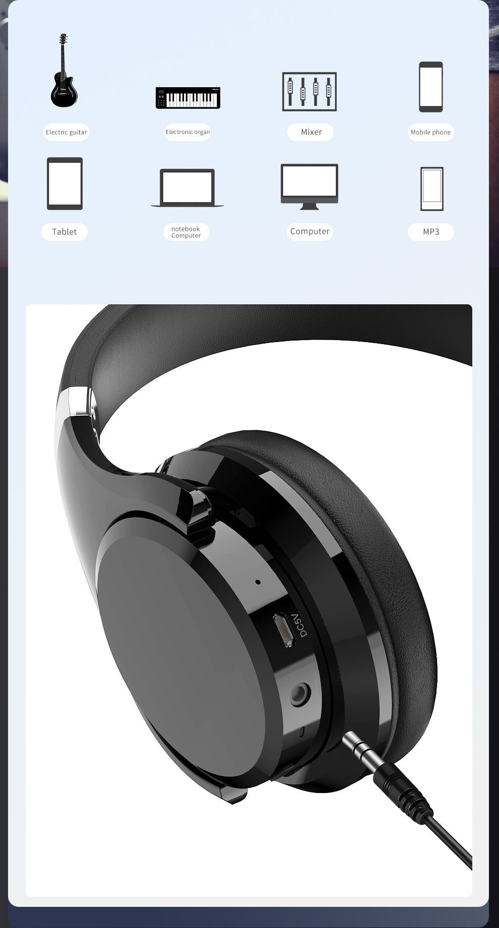 B21 Bluetooth Headphones with Touch Control | Hifi Media Store