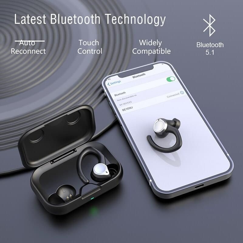BE1036 Sports Bluetooth Earbuds | Hifi Media Store