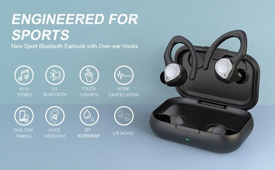 BE1036 Sports Bluetooth Earbuds | Hifi Media Store