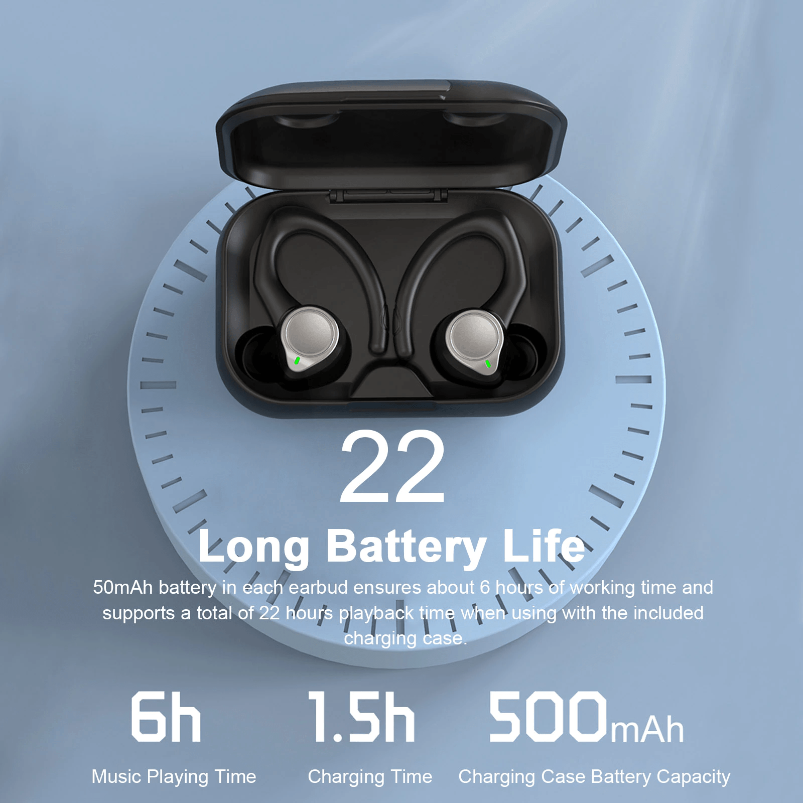 BE1036 Sports Bluetooth Earbuds | Hifi Media Store