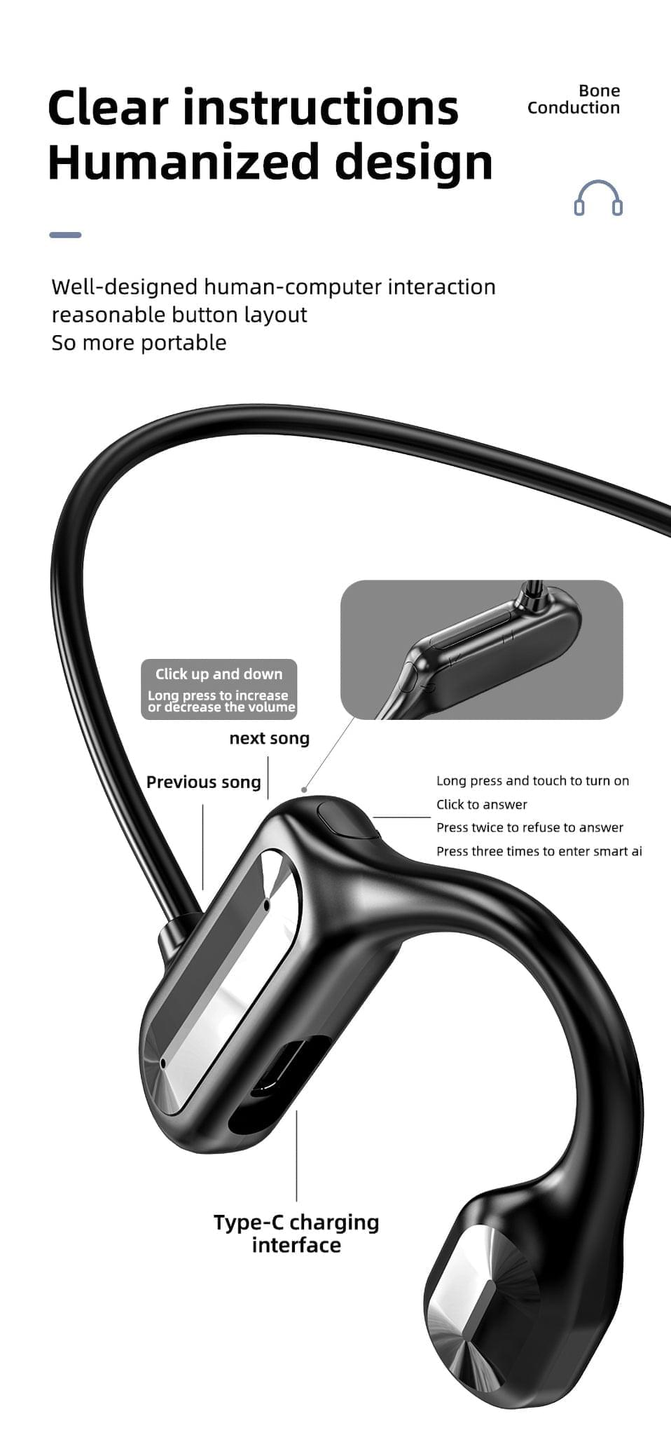 BL-09 - Auriculares de conducción ósea | Hifi Media Store