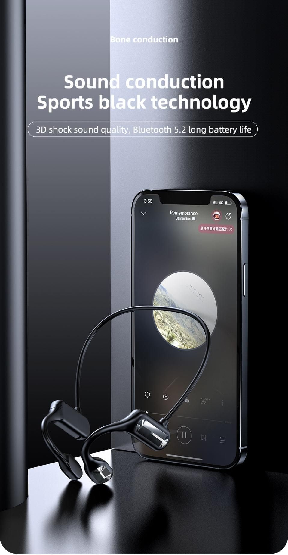 BL-09 - Auriculares de conducción ósea | Hifi Media Store