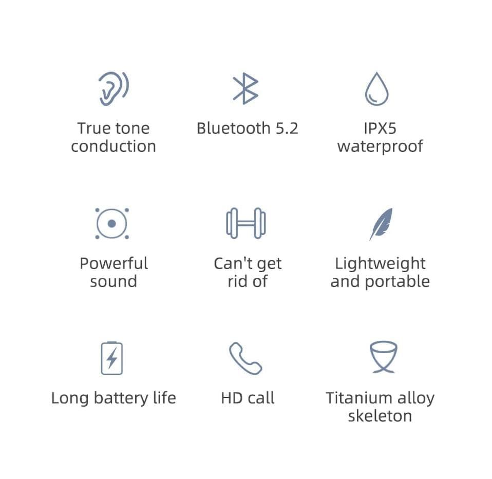 BL-09 - Auriculares de conducción ósea | Hifi Media Store