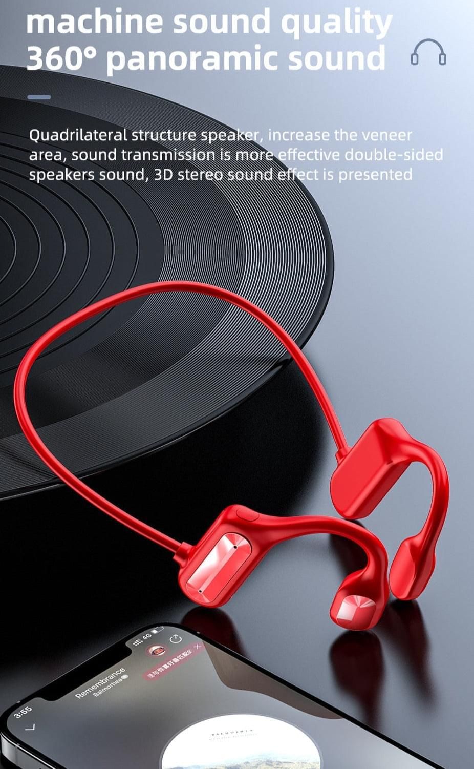 BL-09 - Auriculares de conducción ósea | Hifi Media Store
