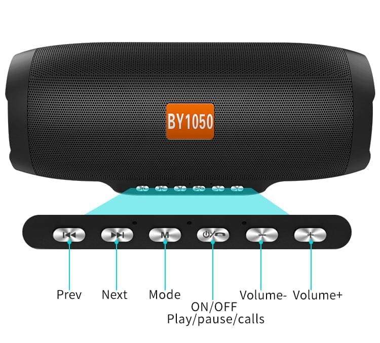 BY1050 Bluetooth Portable Speaker | Hifi Media Store