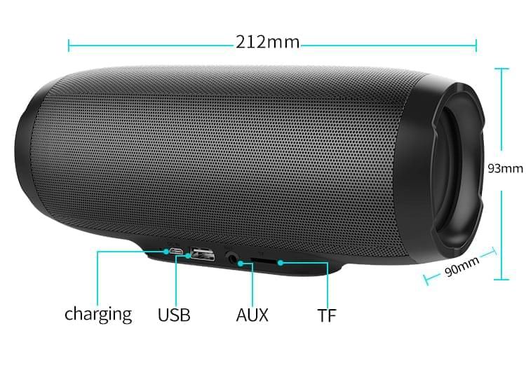 BY1050 Bluetooth Portable Speaker | Hifi Media Store