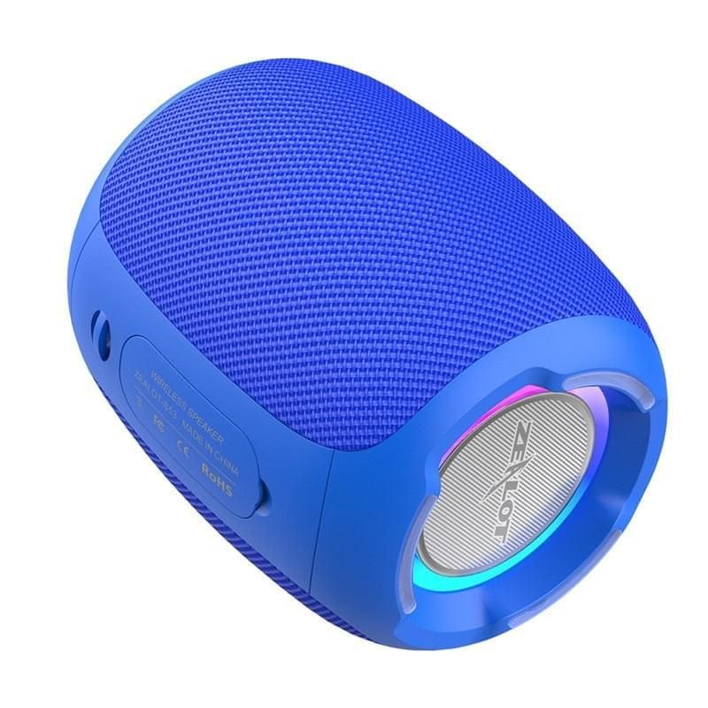 Bluetooth Portable Speaker Model S53 with HIFI Stereo Sound S53-Blue | Hifi Media Store