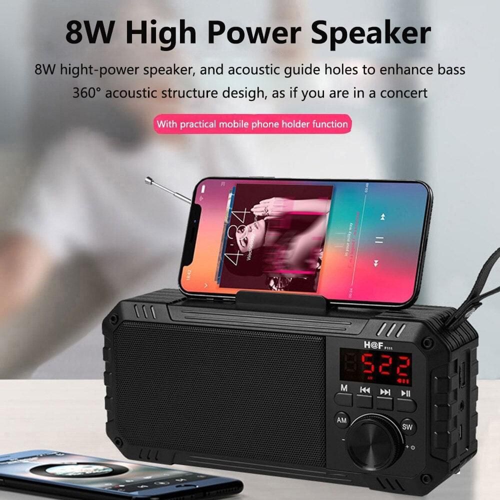 Bluetooth Portable Speaker with Radio Receiver | Hifi Media Store