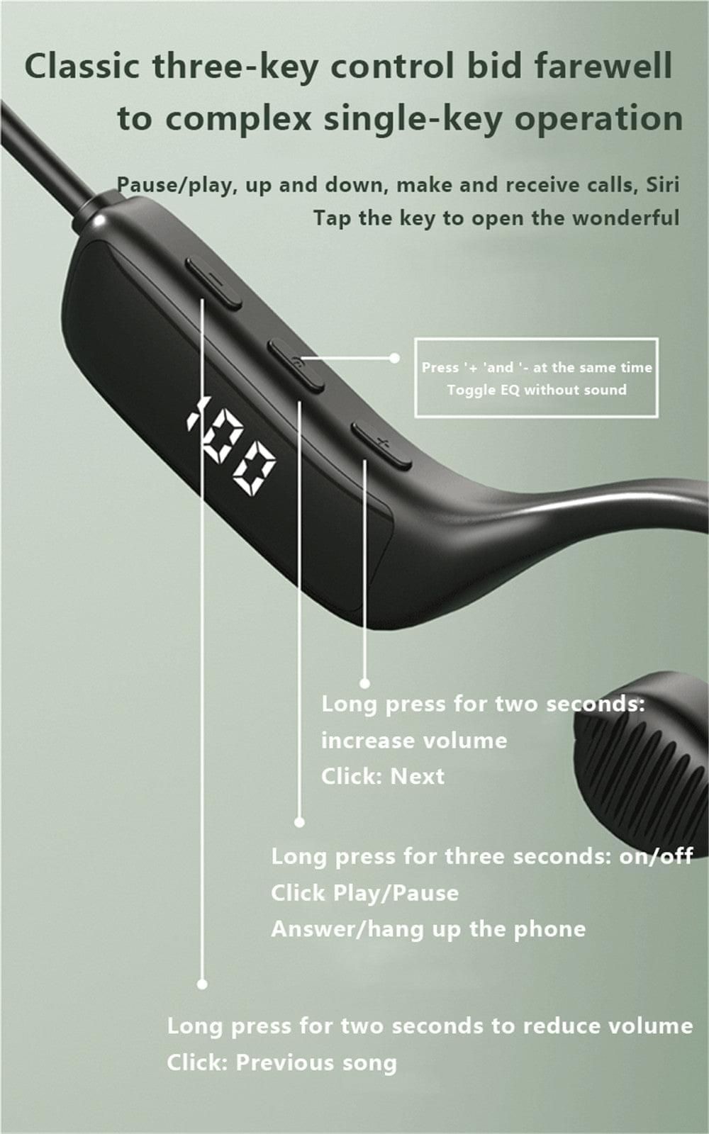 Bone Conduction Earphones Model S368 | Hifi Media Store