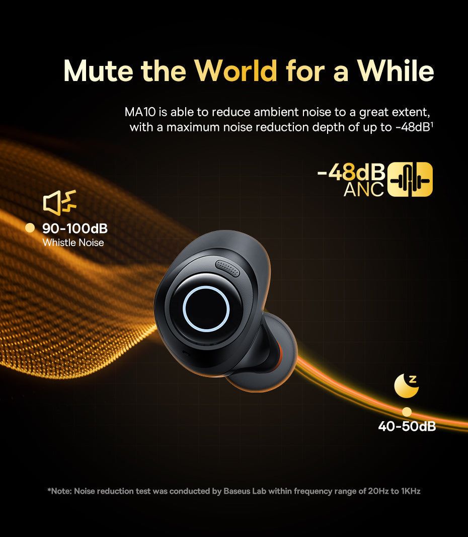 Bowie MA10 Bluetooth with Earbuds ANC | Hifi Media Store