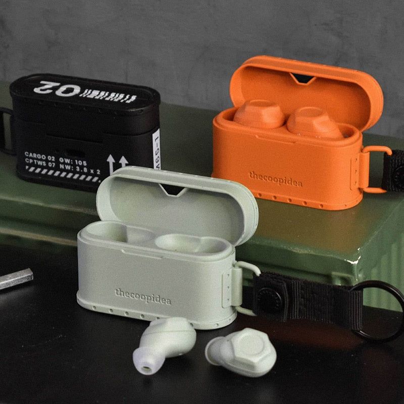 CARGO 02 TWS Bluetooth Earbuds Military Style Design | Hifi Media Store