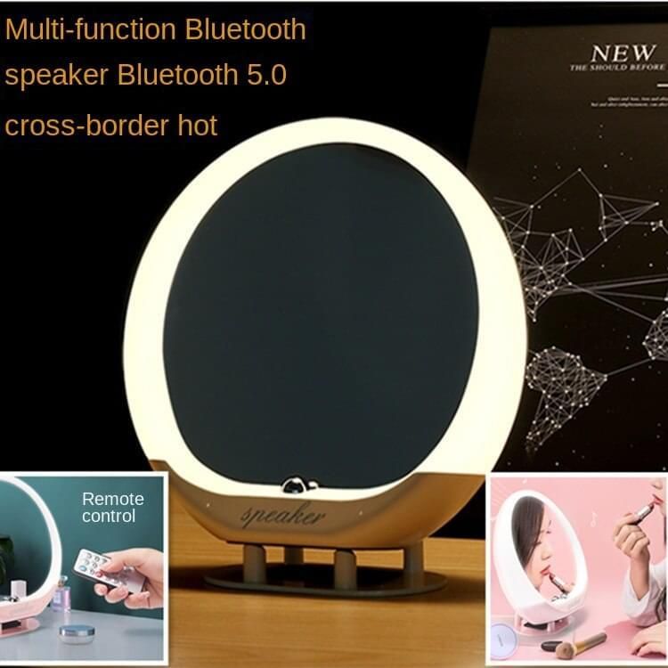 Cosmetic Mirror and Bluetooth Speaker with Ambient Light | Hifi Media Store