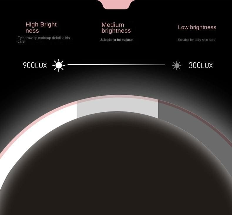 Cosmetic Mirror and Bluetooth Speaker with Ambient Light | Hifi Media Store