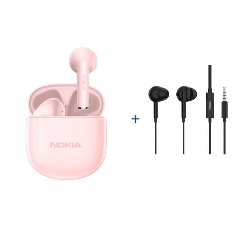 E3110 TWS Earbuds with Noise Reduction E3110 Pink and E2102A | Hifi Media Store