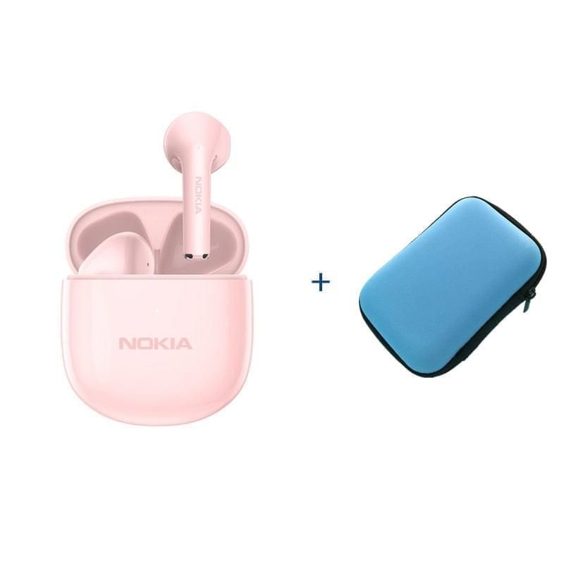 E3110 TWS Earbuds with Noise Reduction E3110 Pink and Case | Hifi Media Store