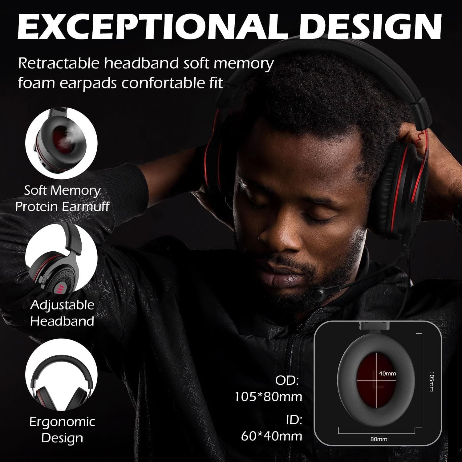 E900 Headset Gamer with Microphone and 7.1 Surround Sound 0 | Hifi Media Store